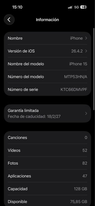 iPhone 15