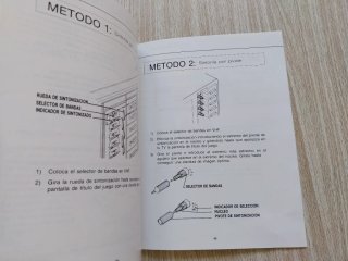 MANUAL CONSOLA NINTENDO NES PAL ESPAÑA