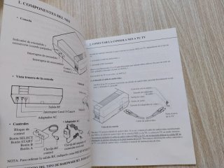 MANUAL CONSOLA NINTENDO NES PAL ESPAÑA