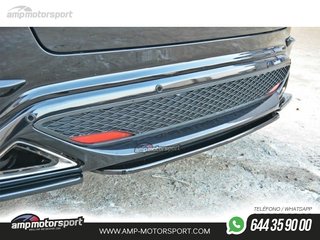 AÑADIDO DE DIFUSOR HONDA CIVIC MK8 TYPE R 2007-2010 NEGRO MATE