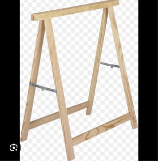 2 Caballetes de madera