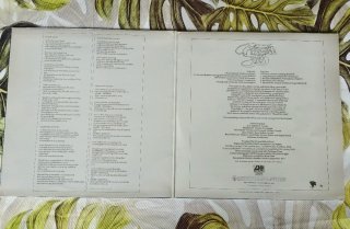 YES "Fragile" LP 1972 Atlantic Italia + Poster