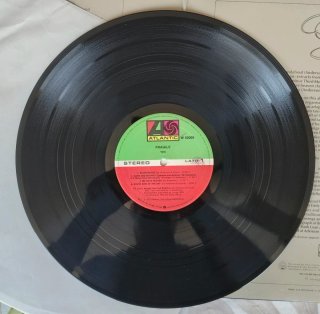 YES "Fragile" LP 1972 Atlantic Italia + Poster