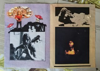 YES "Fragile" LP 1972 Atlantic Italia + Poster