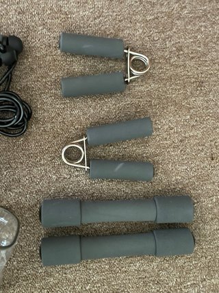 Kit Entrenamiento Gimnasio Cuerda y Agarre
