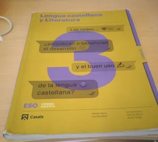 Libro Lengua castellana y literatura 3 ESO Cassals