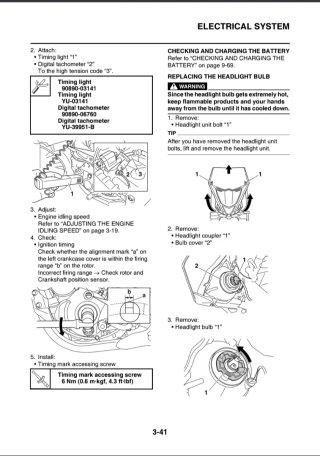 Manual  de Taller Yamaha WR450F WR450FG 2016