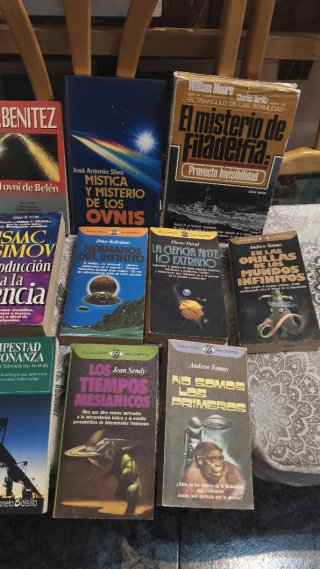 Lote 10 Libros Ciencia Ficción Misterio OVNI