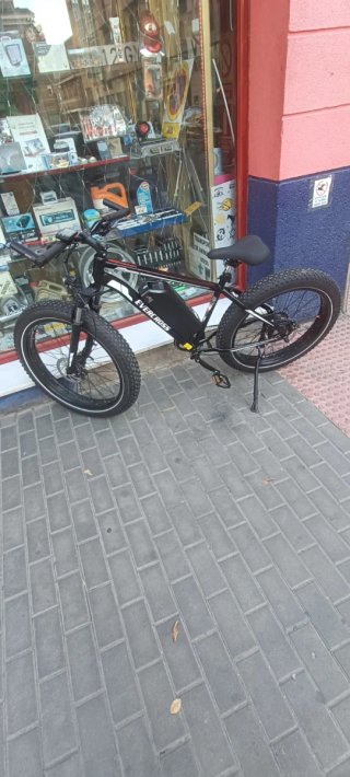 Bicicleta eléctrica Fat Bike 26Evercross