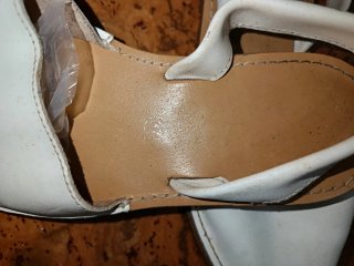 Sandalias Mayorquinas Blancas hechas en España