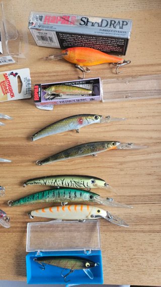 Lote señuelos pesca