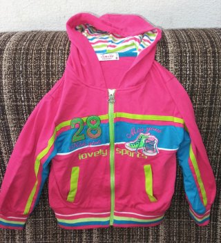 Chaqueta deportiva niña 6 años