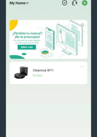 Robot aspirador Cleanova W11 Aspira + friega NUEVO