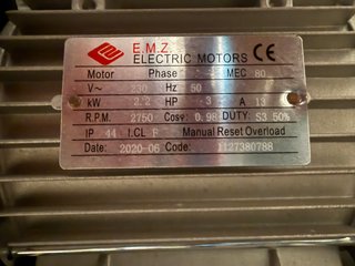 Compresor FIAC 100L 3CV Correa