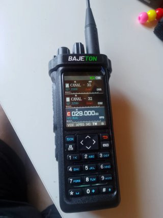 WALKIE MULTIBANDA VHF UHF HF CB27 AM FM SSB