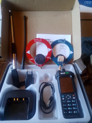 WALKIE MULTIBANDA VHF UHF HF CB27 AM FM SSB