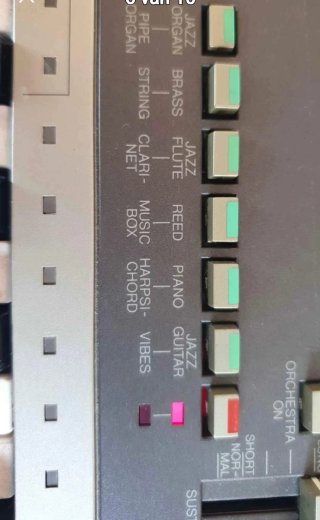 Yamaha PC-1000 Portatone Teclado