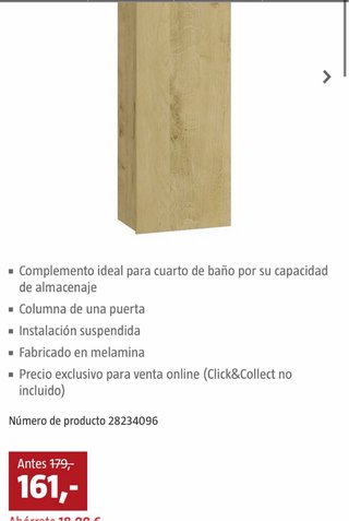 Mueble baño 60cm + toallero + columna de 80cm d