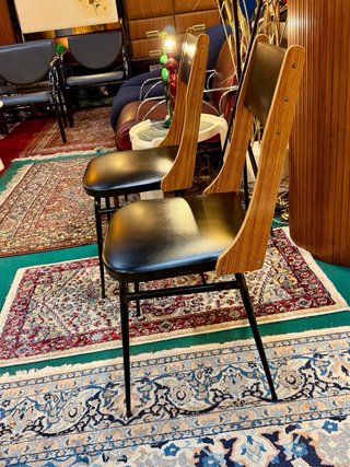 Silla vintage estilo Carlo Ratti