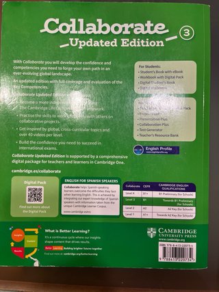 Collaborate Level 3 Student's Book with eBook E...