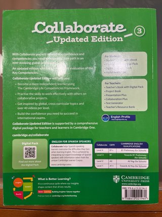 Collaborate Level 3 Student's Book with eBook E...