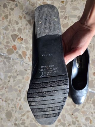 Zapatos Pasarela's Tacón Negro Mujer