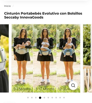 Fasciatoio portabebé grigio e verde