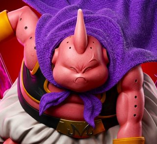 Figura Resina Majin Buu Gordo DBZ
