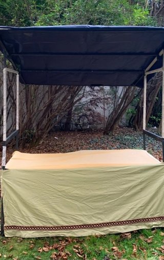Puesto stand Parada Mercado Plegable