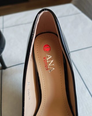 Zapatos de tacón negros ANA