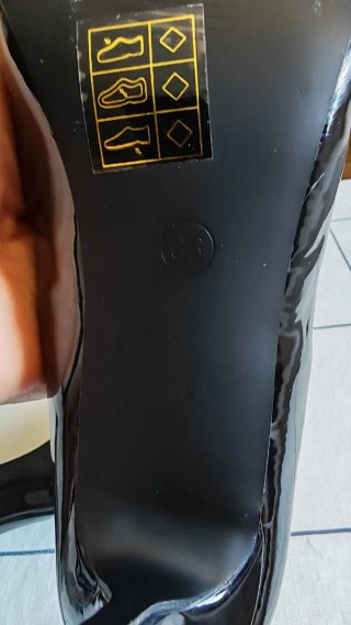 Zapatos de tacón negros ANA