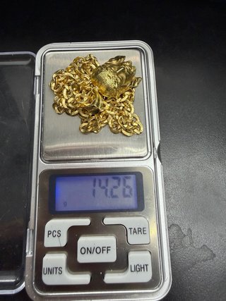 Cadena Oro 18k Italiana Dije Jesucristo