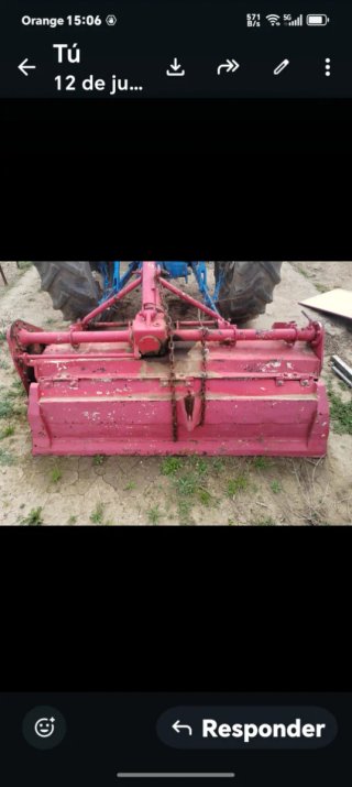 Fresadora para tractor