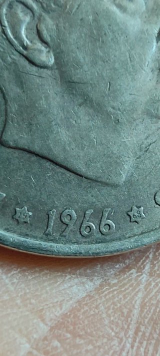 Moneda 100 Pesetas Franco 1966