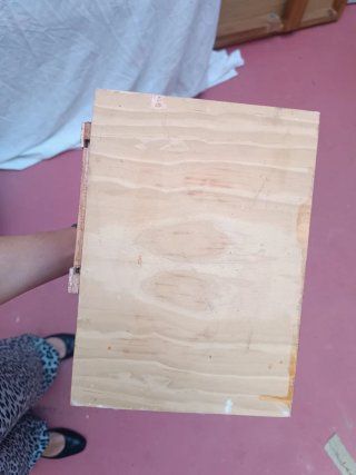 Jaula y transportín de aves antiguo