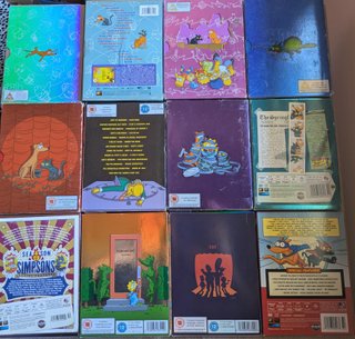 Los Simpsons DVD Colección Temporadas 1-12 Inglés