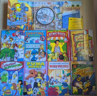 Los Simpsons DVD Colección Temporadas 1-12 Inglés