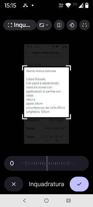 Vestito Antica Sartoria Taglia Unica