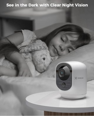 2x Cámaras Vigilancia WiFi COCOCAM 2K