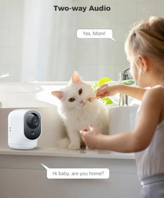 2x Cámaras Vigilancia WiFi COCOCAM 2K