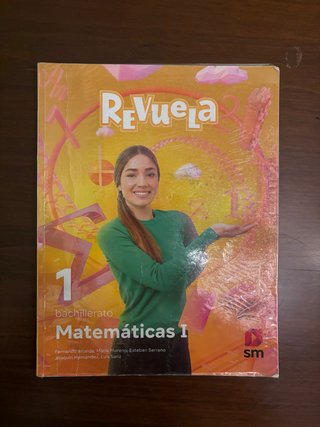 Matemáticas I 1 bachillerato Revuela