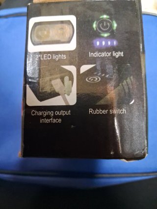 Luz LED Recargable para Bicicleta