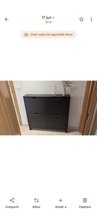 Zapatero Ikea Stall Negro