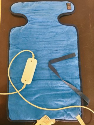 Manta Eléctrica Azul Suave