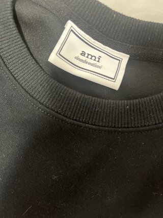 Jersey Ami Paris Negro sin uso