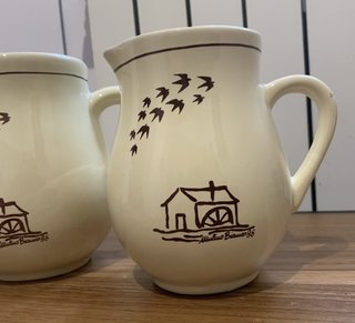 Lotto 3 Brocche Mulino Bianco Ceramica