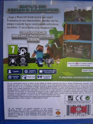 Minecraft PlayStation Vita Edition PS Vita