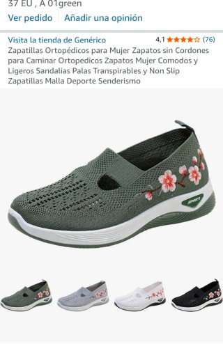 Zapatillas ortopédicas mujer talla 37