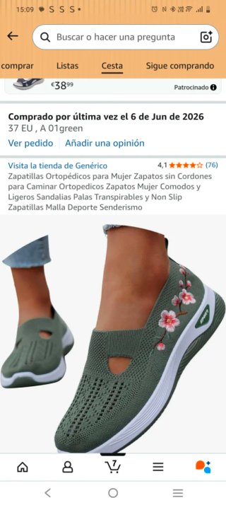 Zapatillas ortopédicas mujer talla 37