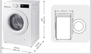 Lavadora Samsung Blanca